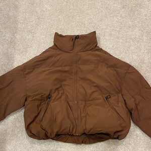 Brown Puffer Jacket